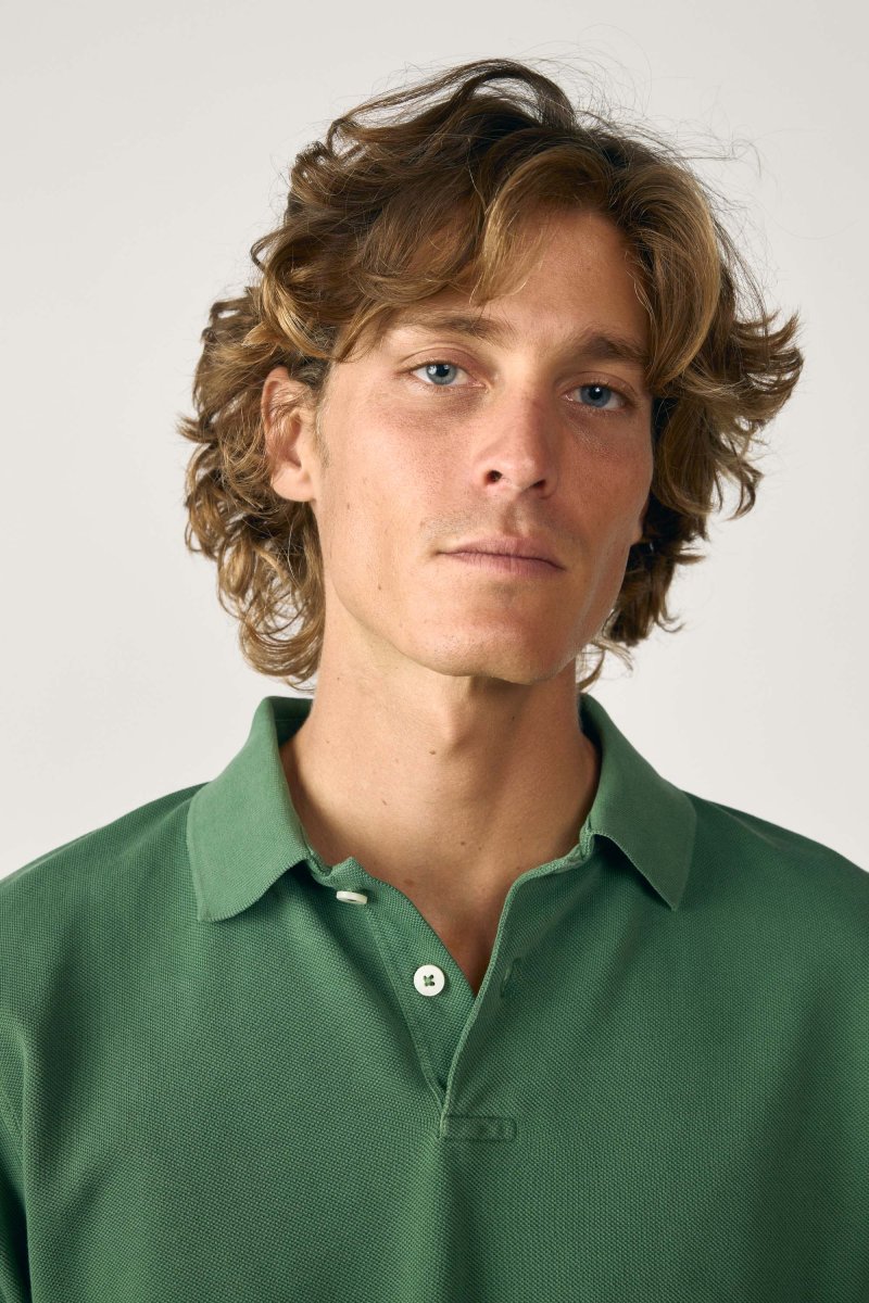 Polo Manga Larga - Verde - Imagen 3