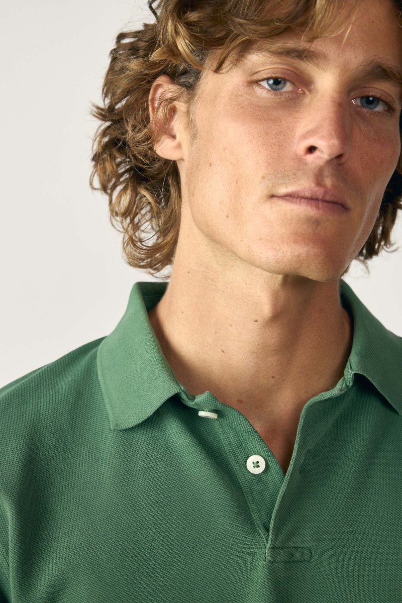 Polo Manga Larga - Verde - Imagen 4