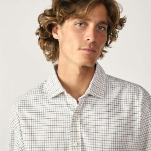 Camisa de Algodón - Viyela Cuadros Azul y Marino