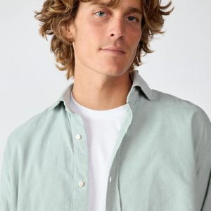 Camisa Micropana - Verde Claro