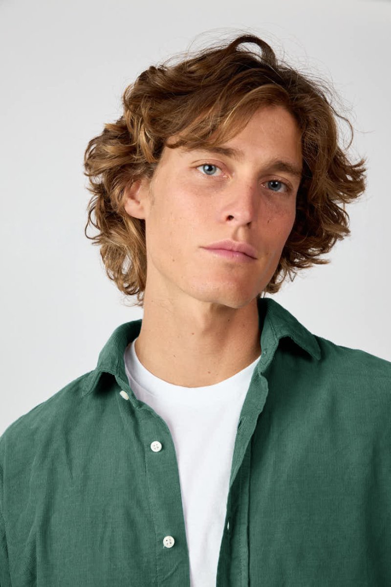 Camisa Micropana - Verde Botella - Imagen 3