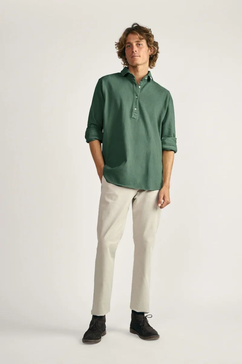Polera de Piqué - Verde - Imagen 5
