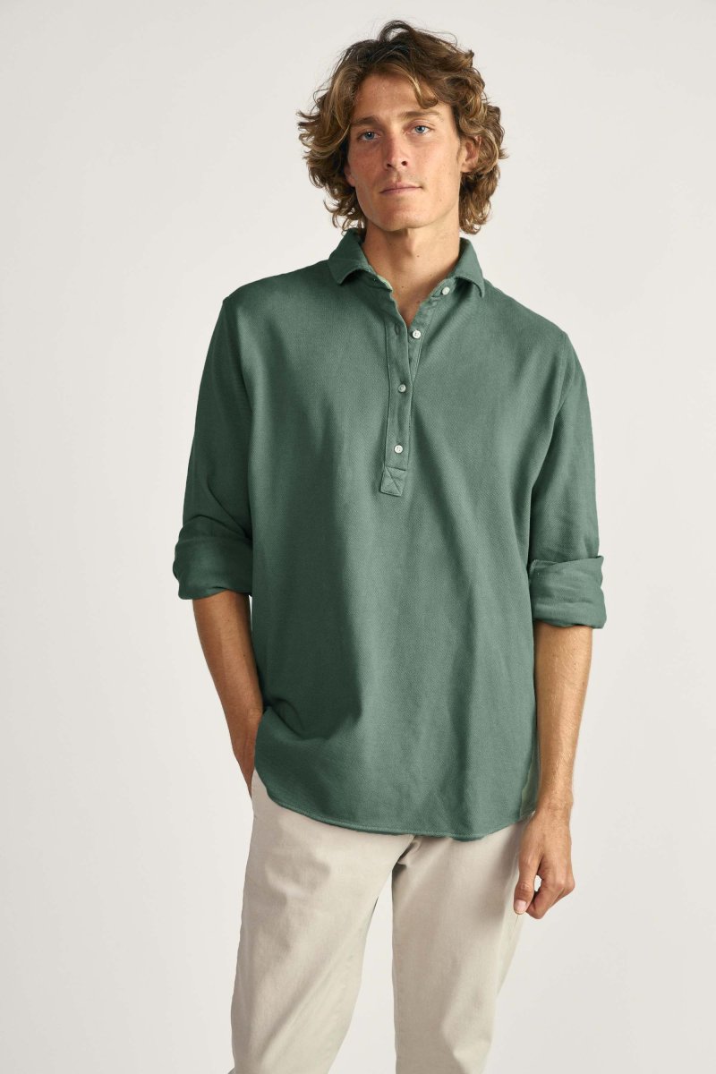 Polera de Piqué - Verde - Imagen 2