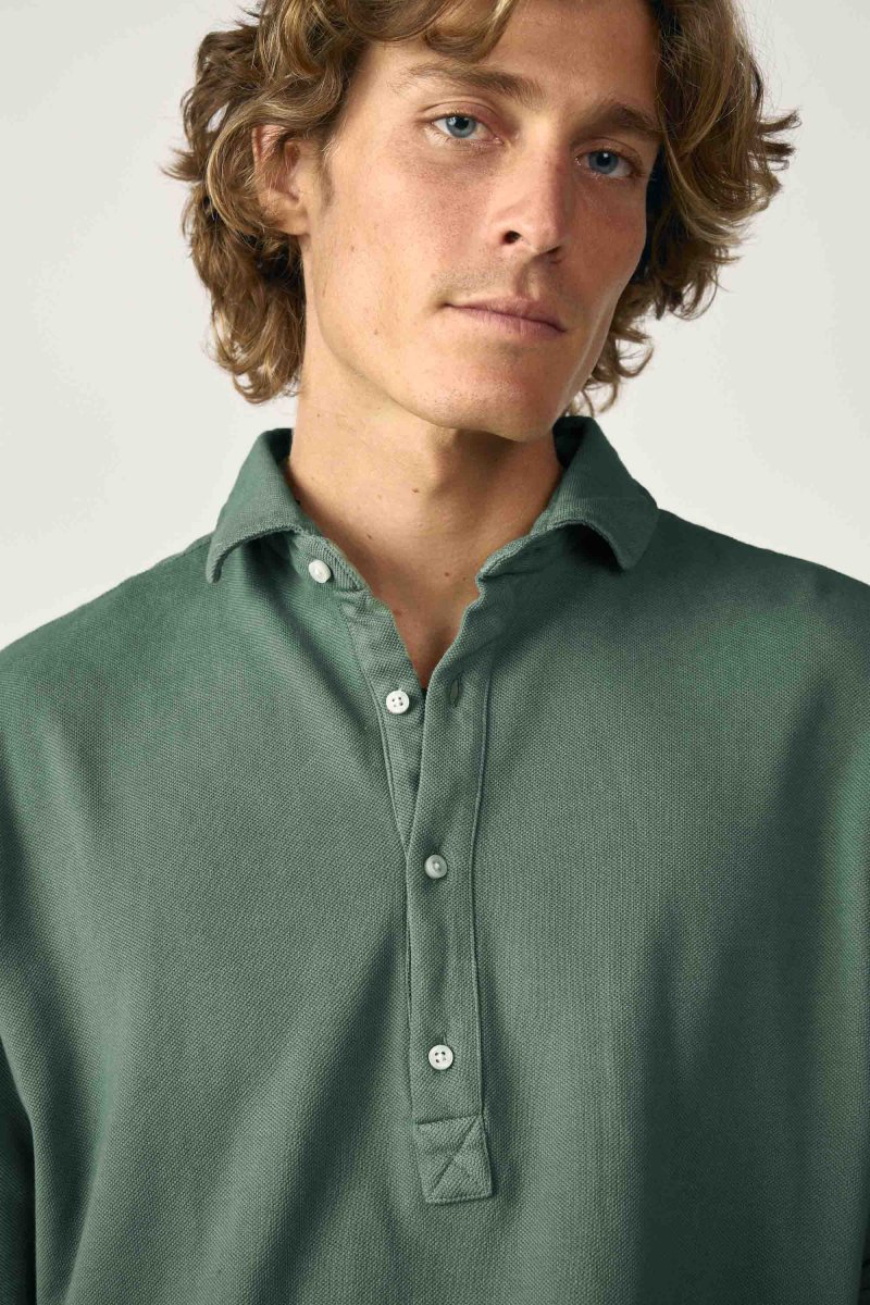 Polera de Piqué - Verde - Imagen 3