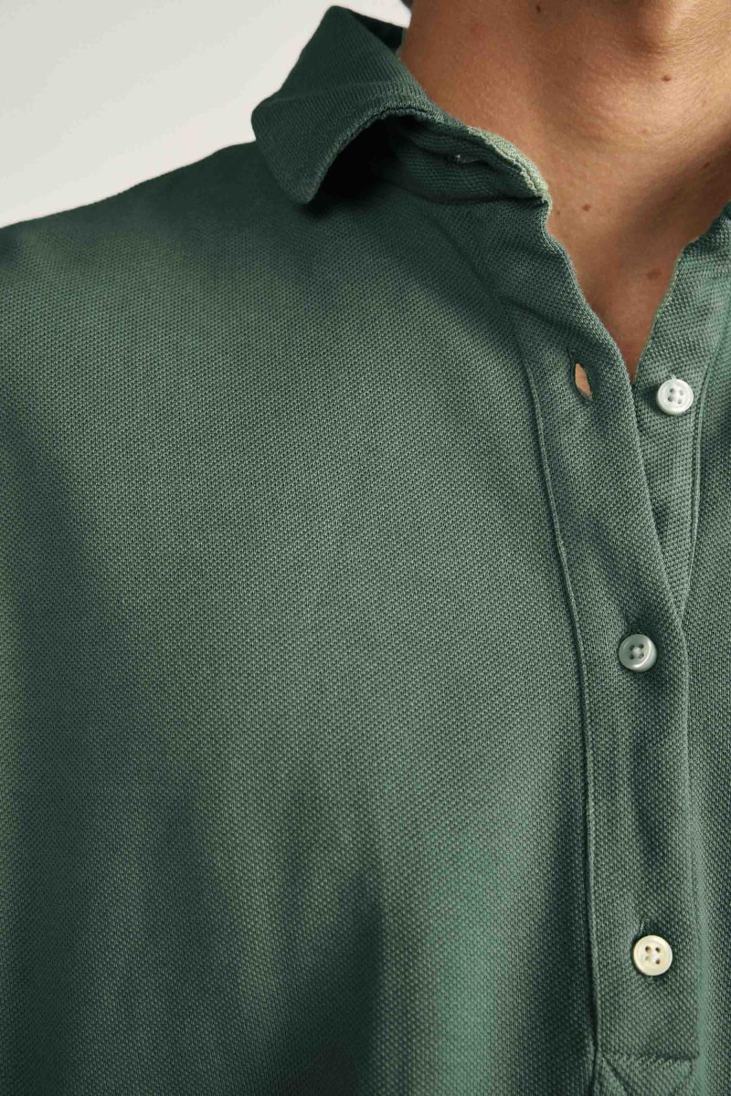 Polera de Piqué - Verde - Imagen 4