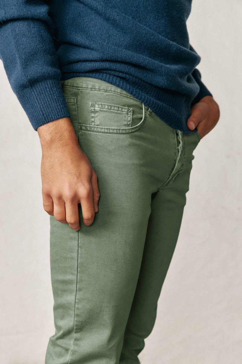 Pantalón Cinco Bolsillos - Verde