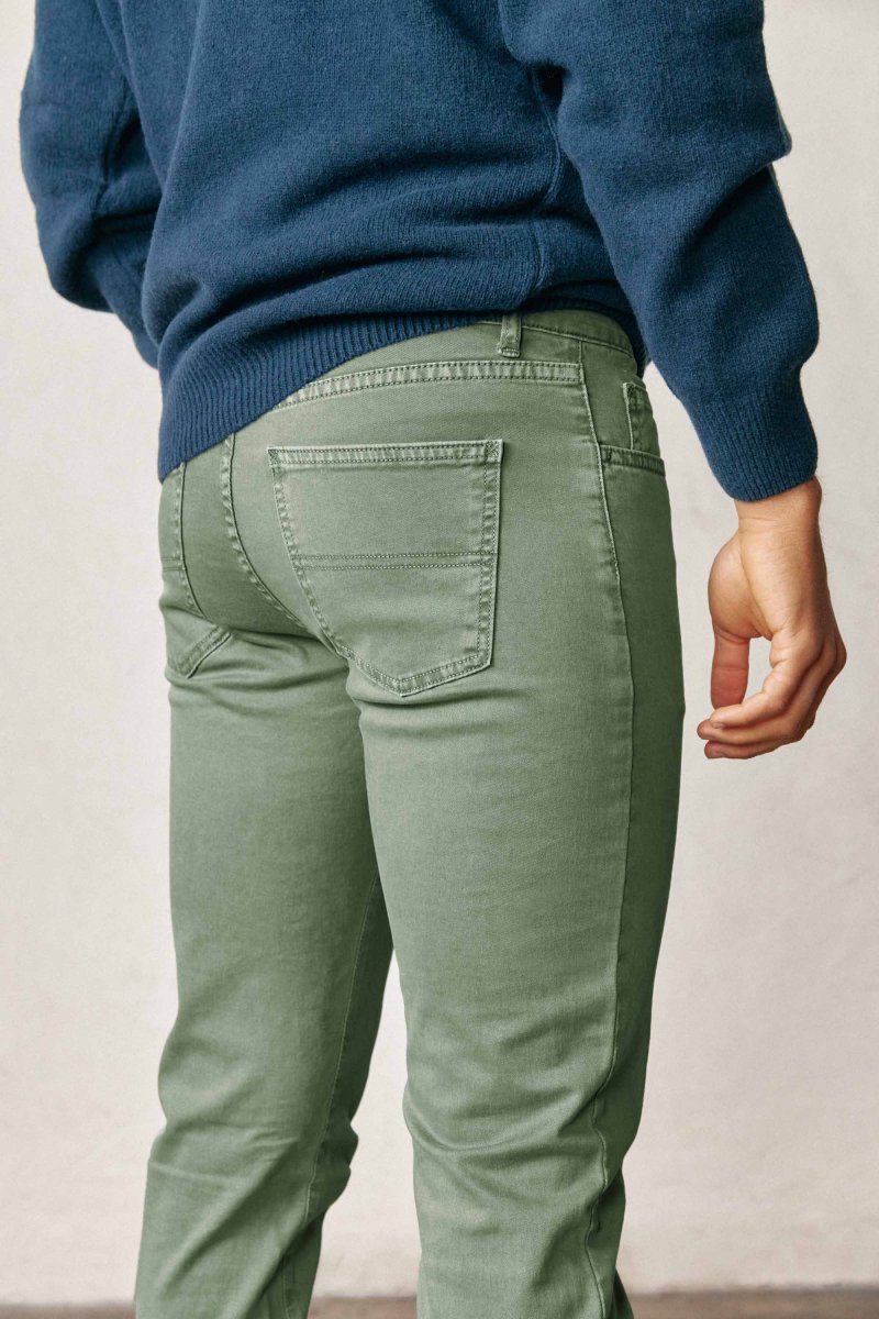 Pantalón Cinco Bolsillos - Verde - Imagen 3