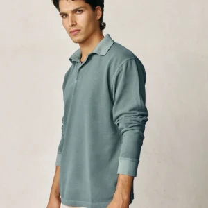 Polo Manga Larga - Verde