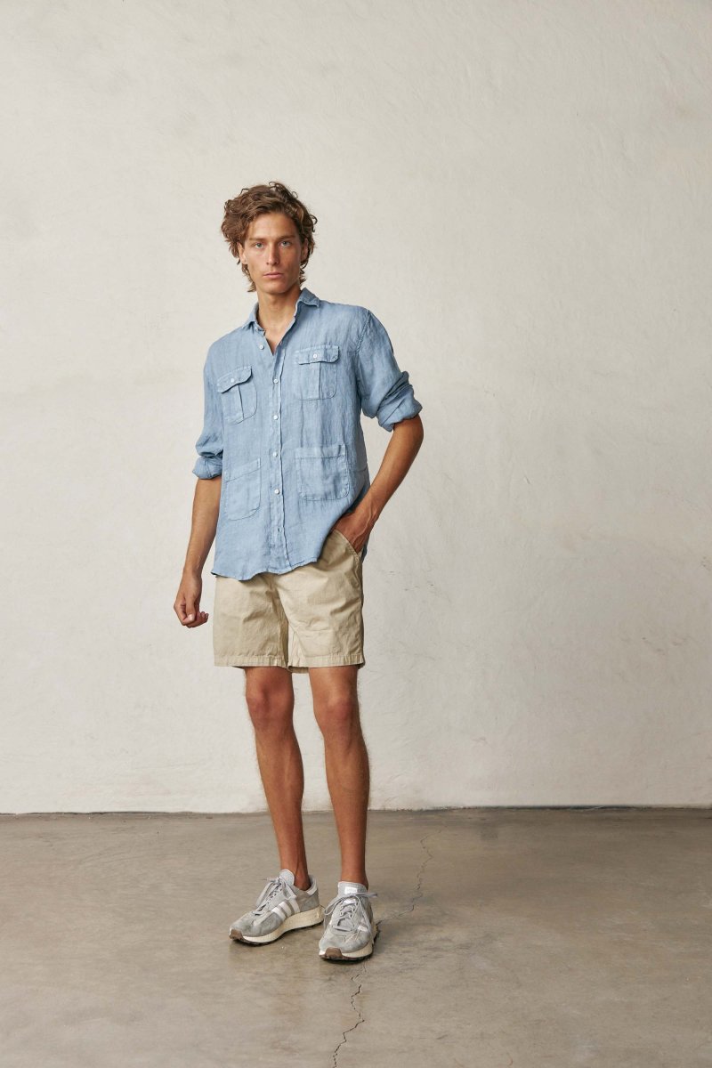 Bermudas de Popelín - Camel - Imagen 5