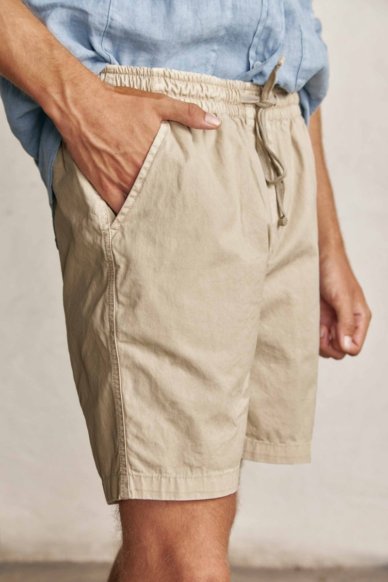 Bermudas de Popelín - Camel - Imagen 4
