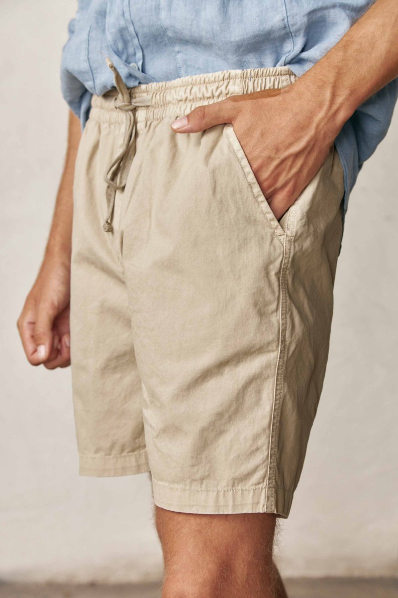 Bermudas de Popelín - Beige Tostado