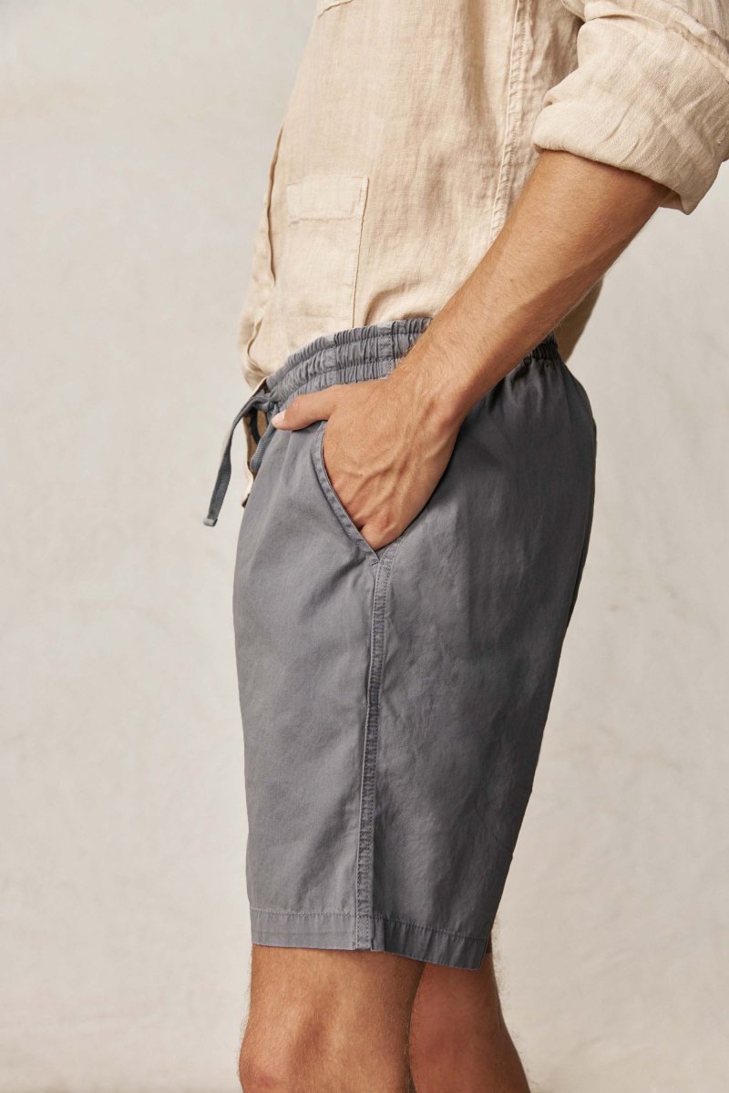 Bermudas de Popelín - Gris - Imagen 3