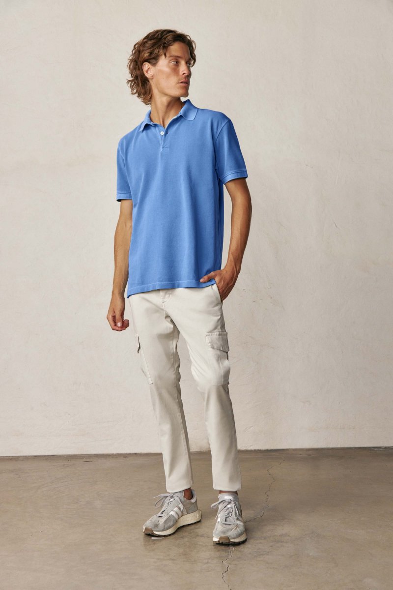 Polo Manga Corta - Azul - Imagen 5