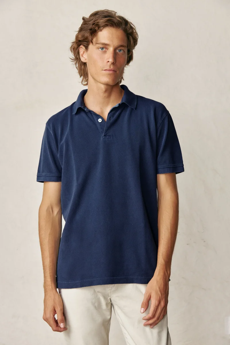 Polo Manga Corta - Azul Marino - Imagen 2