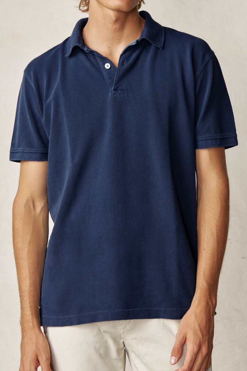 Polo Manga Corta - Azul Marino - Imagen 3