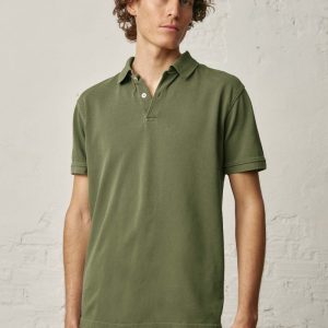 Polo Manga Corta - Verde Khaki