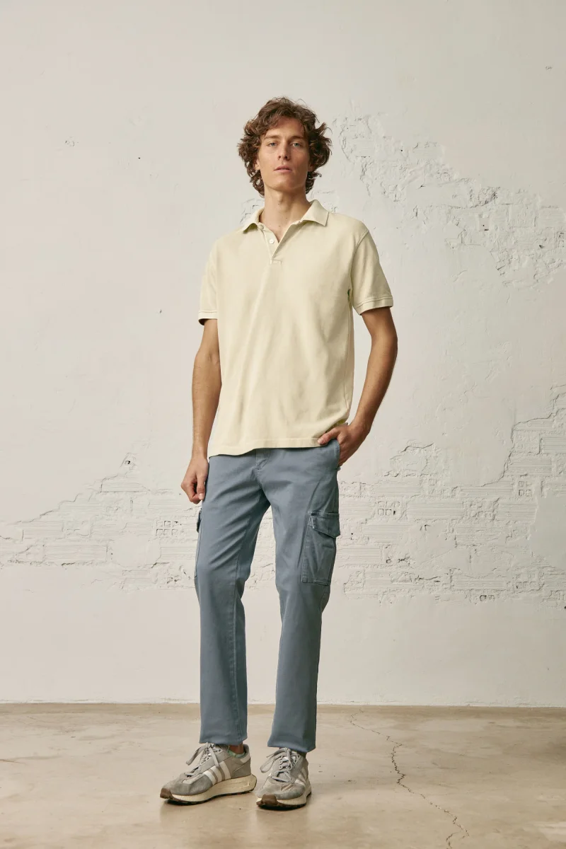 Polo Manga Corta - Crema - Imagen 4