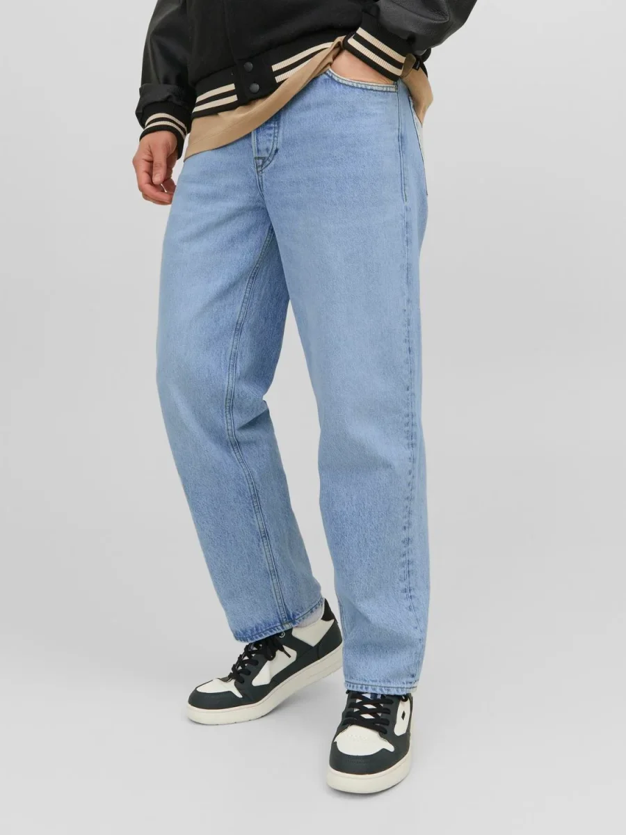 JEAN LOOSE TIRO ALTO EDDIE 911 - Blue Denim - Imagen 4