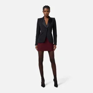 Chaqueta smoking de crepe ligero