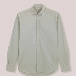 Camisa de Popelín - Verde Claro