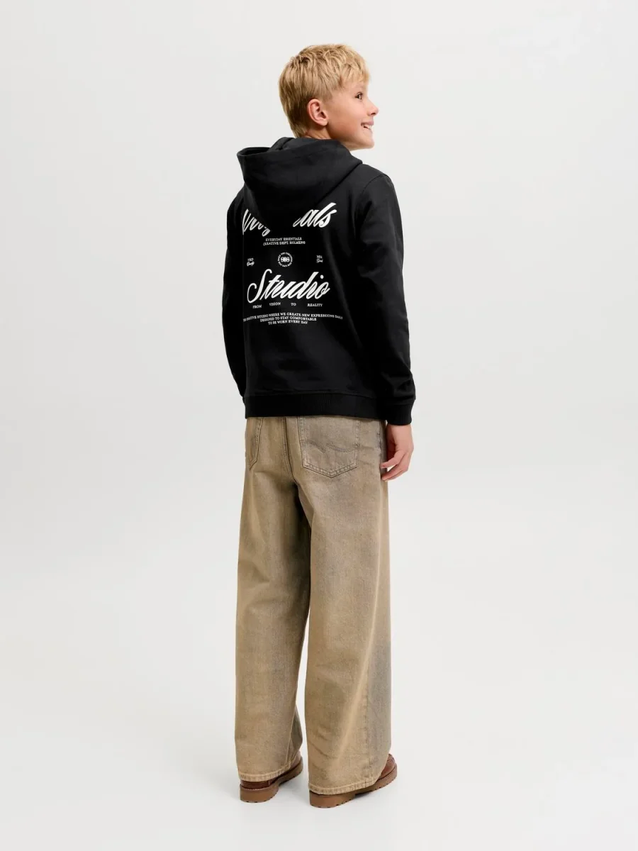 CANGURO RELAXED ESTAMPADO NORREBRO JNR - Black Detail:AW26 - Imagen 5