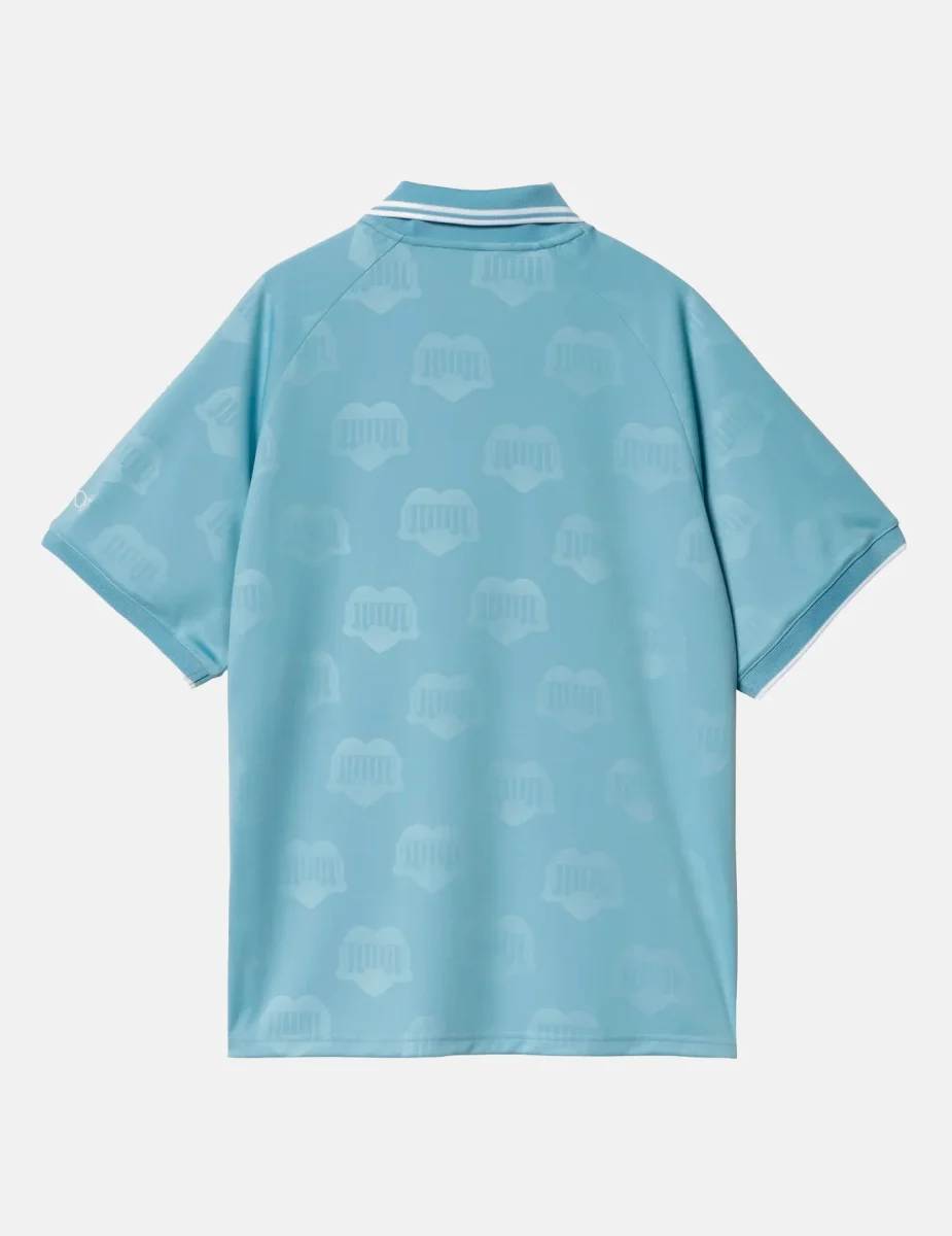 Camiseta CARHARTT WIP HARTT’S FOOTBALL - Bluebird - Imagen 3