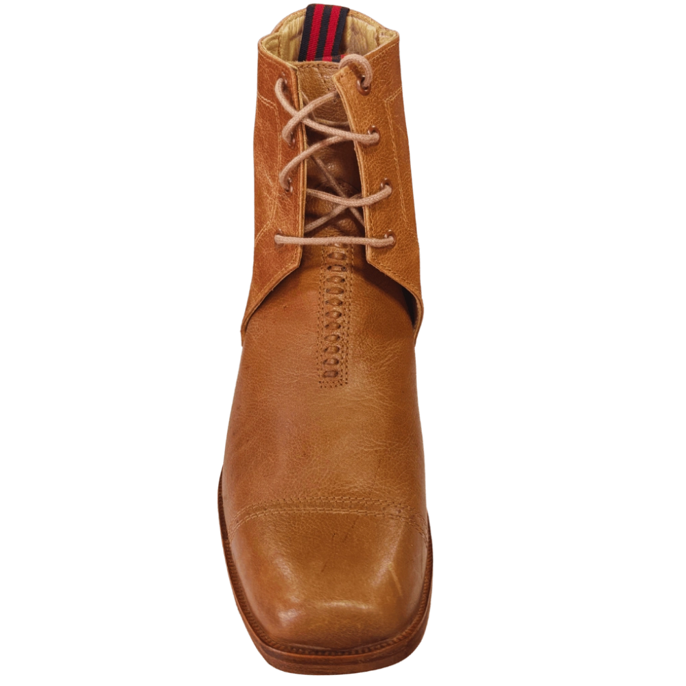 ZAPATO HUASO CUERO CRUDO - Imagen 4