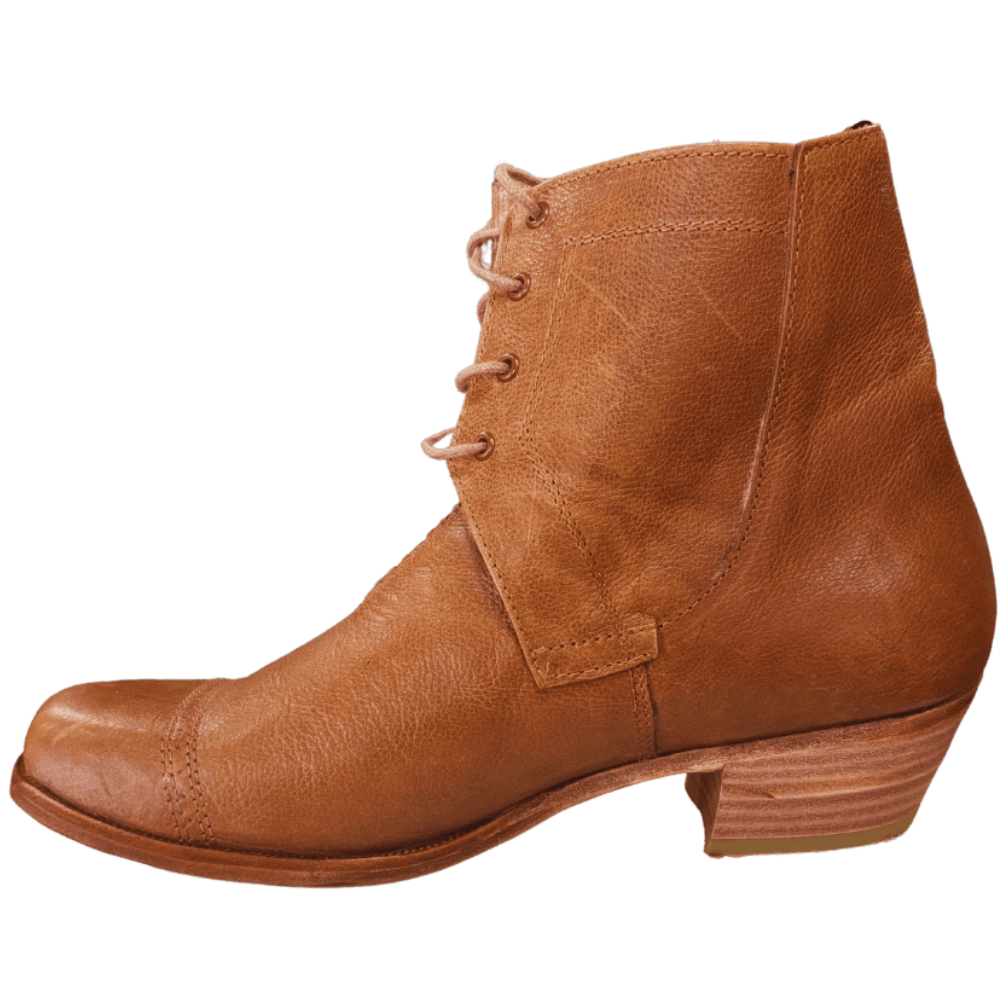 ZAPATO HUASO CUERO CRUDO - Imagen 2