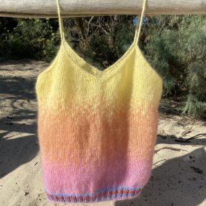 Top tie & dye lilas