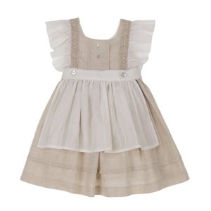 VESTIDO AROUSA DELANTAL TARTALETA