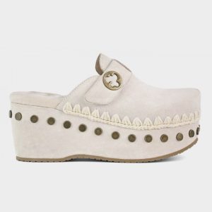 Mou clog plain suede CHLK
