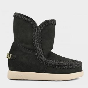 Mou new inner wedge sueder BKBK