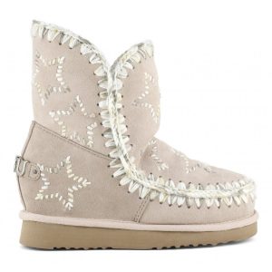 Mou eskimo inner wedge short wool stars