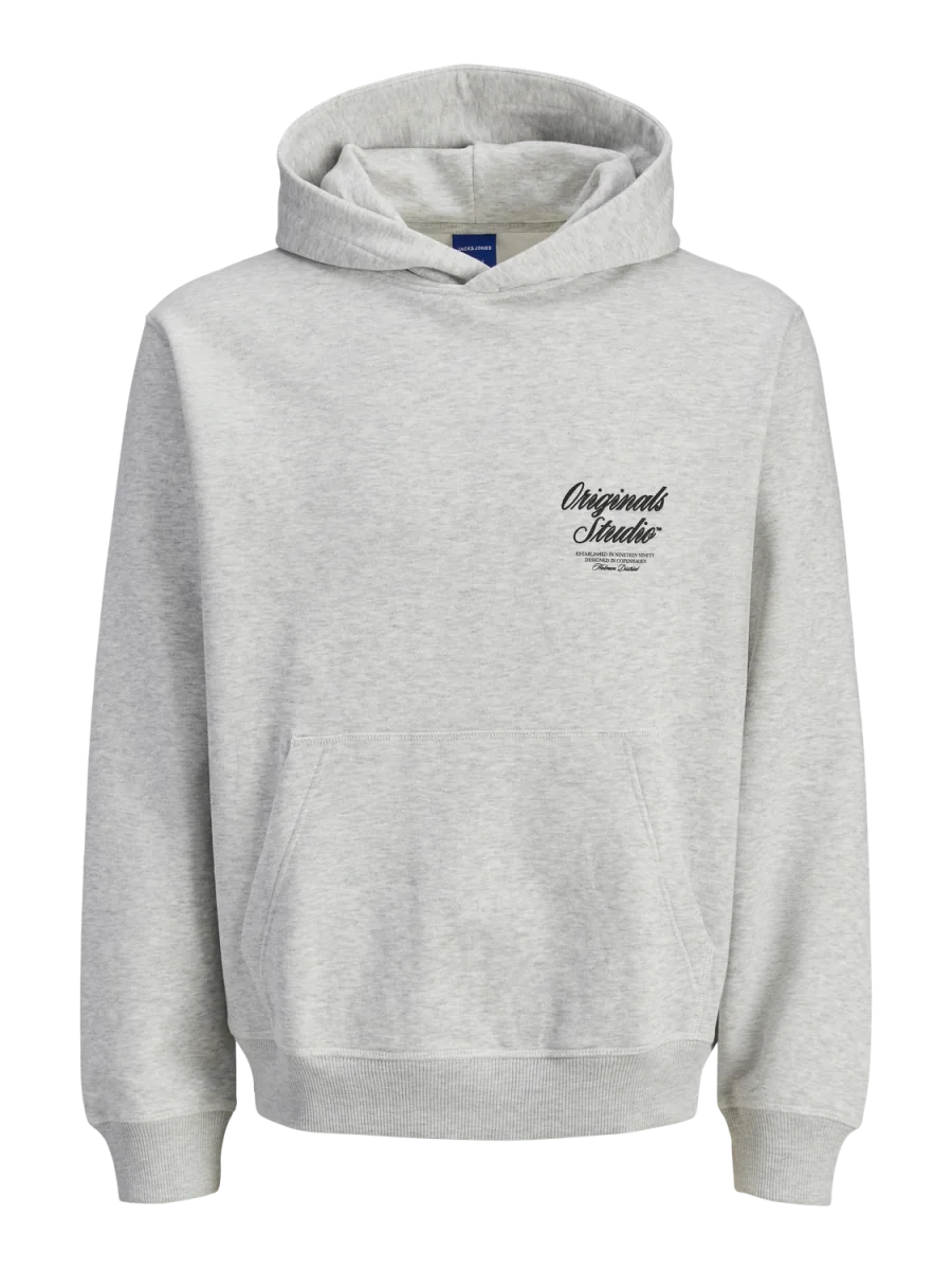 CANGURO LOOSE ESTAMPADO NORREBRO - White Melange - Imagen 6