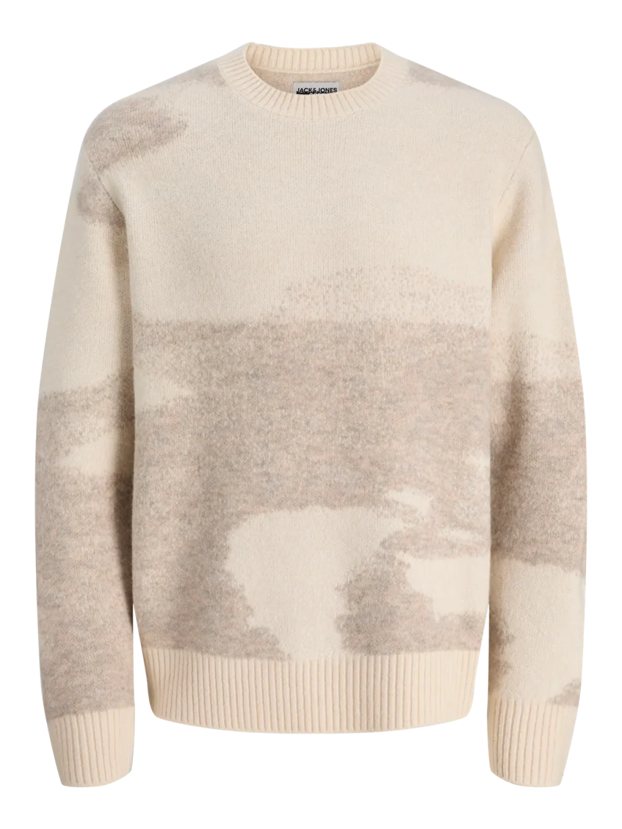 SWEATER RELAXED DE PUNTO FLARE - Rainy Day AOP:PALOMA - Imagen 6