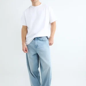 JEAN LOOSE BMK-Light Blue Denim