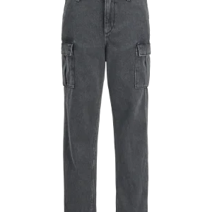 JEAN CARGO RELAXED TIRO ALTO CHRIS 567 JNR - Black Denim