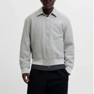 CAMPERA BOMBER COVER - Grey Melange