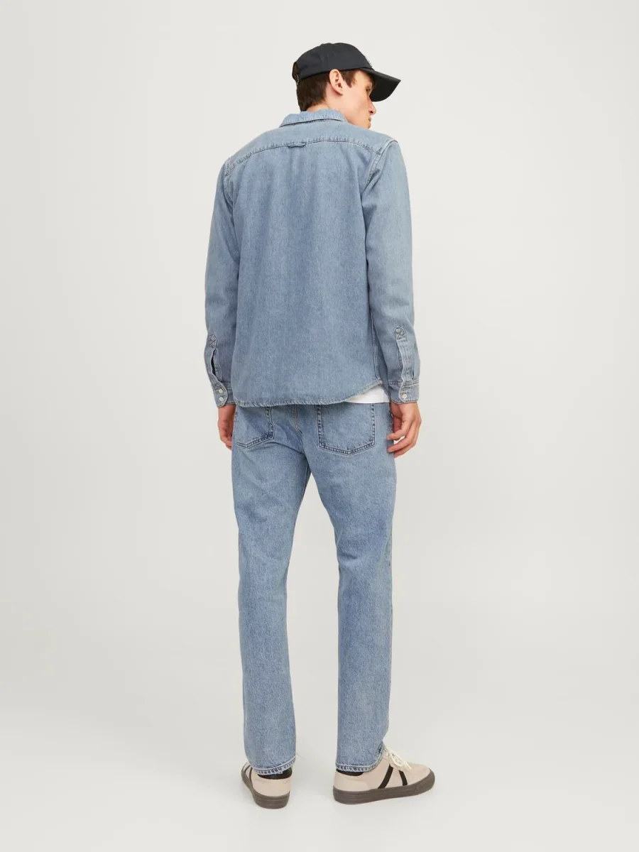 JEAN RELAXED TIRO ALTO CHRIS 479 - Blue Denim - Imagen 7