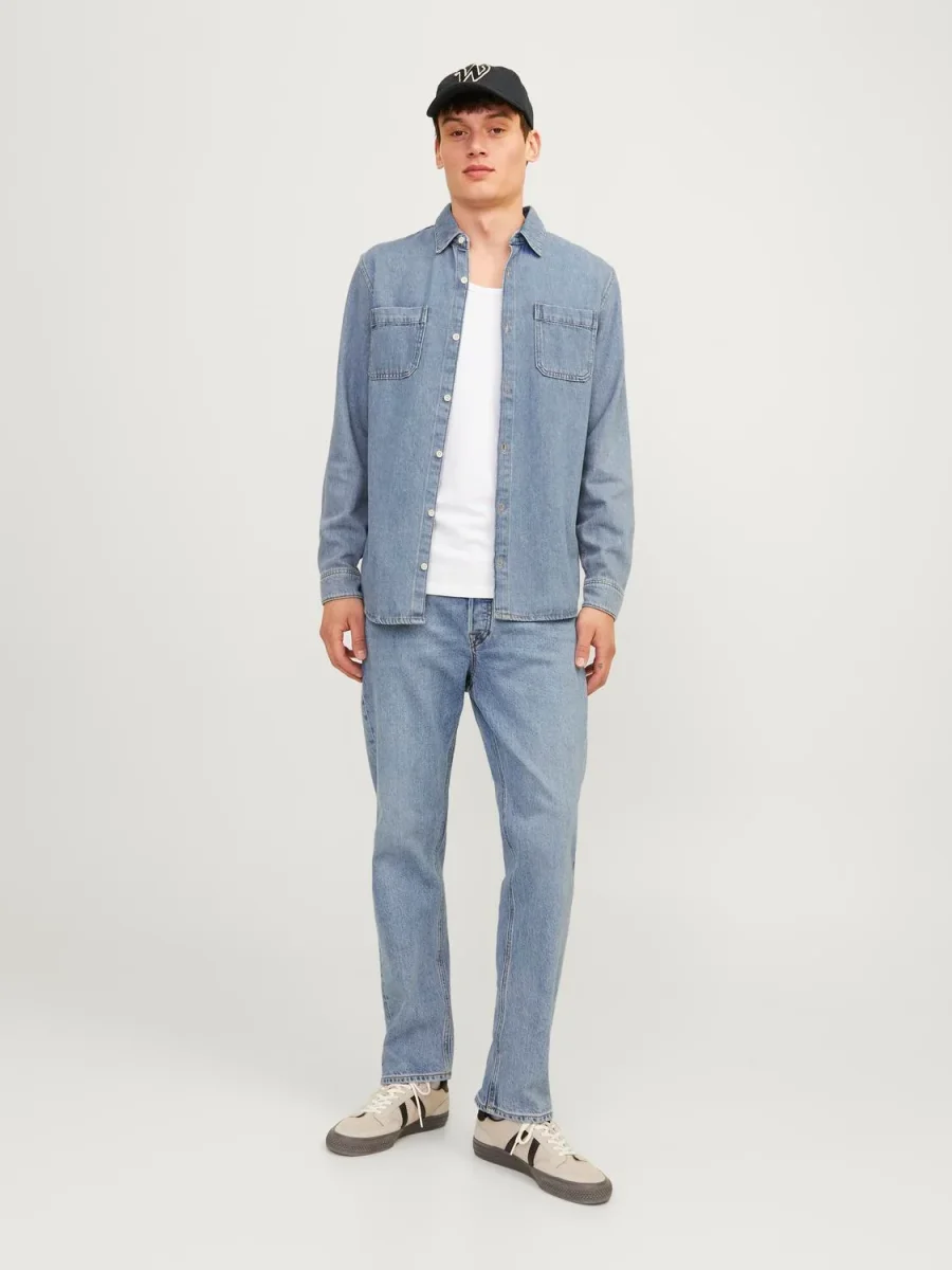 JEAN RELAXED TIRO ALTO CHRIS 479 - Blue Denim - Imagen 5