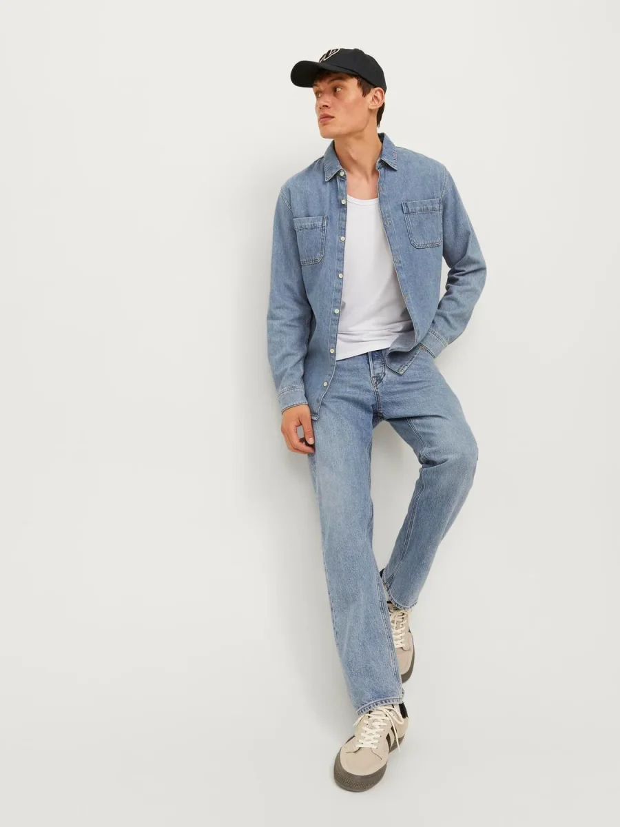 JEAN RELAXED TIRO ALTO CHRIS 479 - Blue Denim - Imagen 6