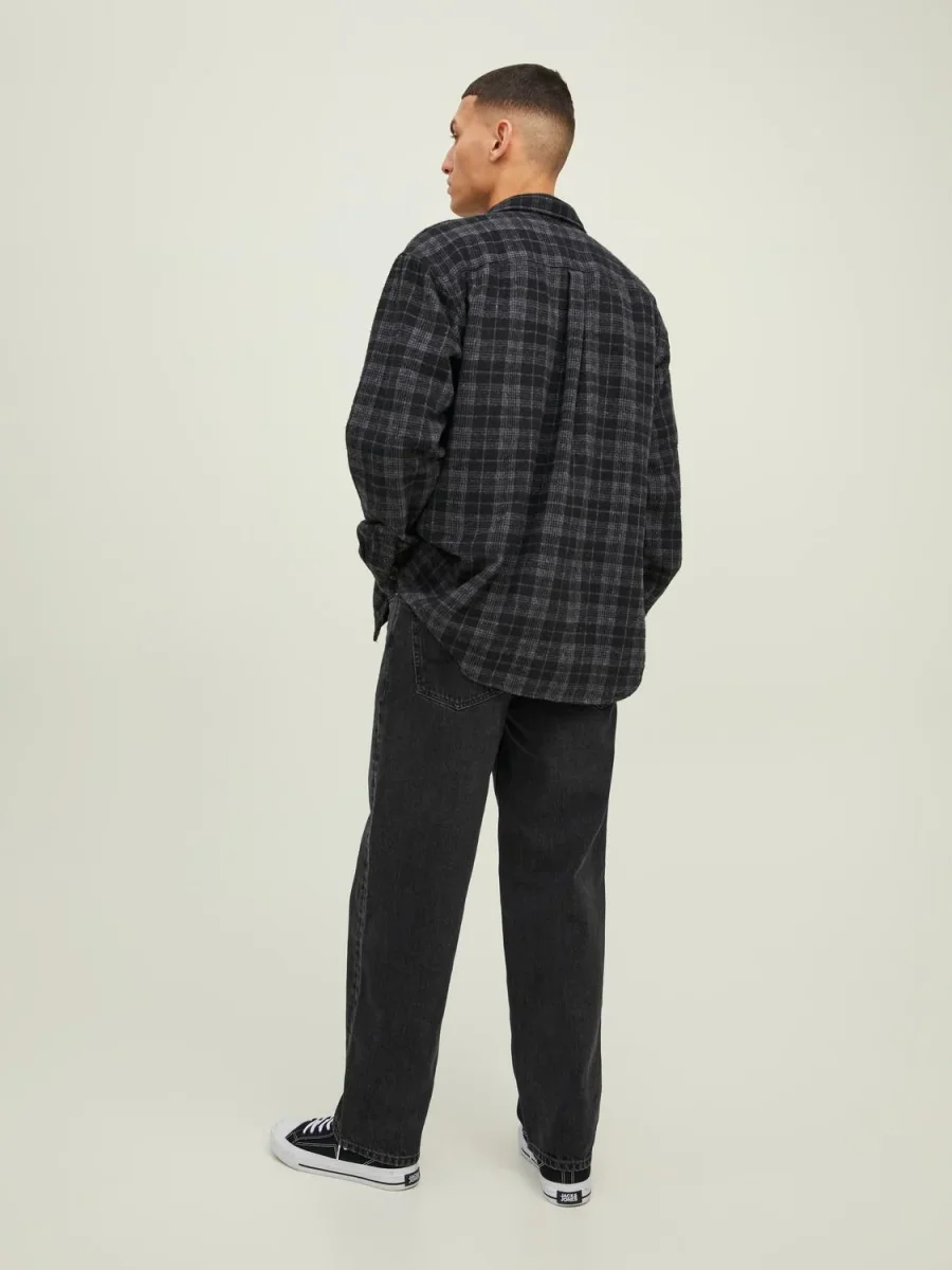 JEAN LOOSE TIRO ALTO EDDIE 275 - Black Denim - Imagen 6