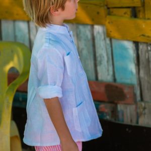CAMISA GUAYABERA LINO BLANCO