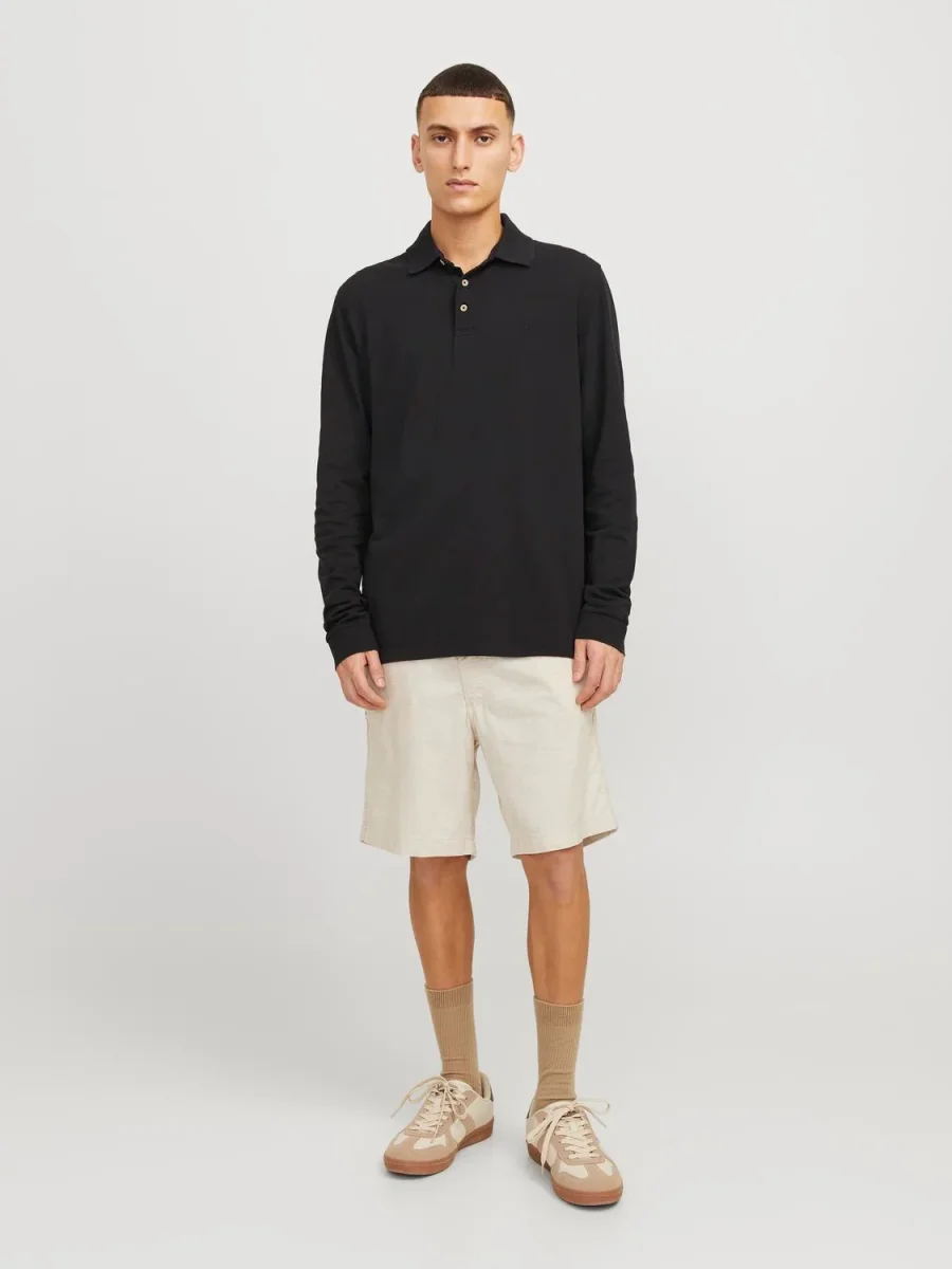 SHORT RELAXED DE LINO JAIDEN - Moonbeam - Imagen 3