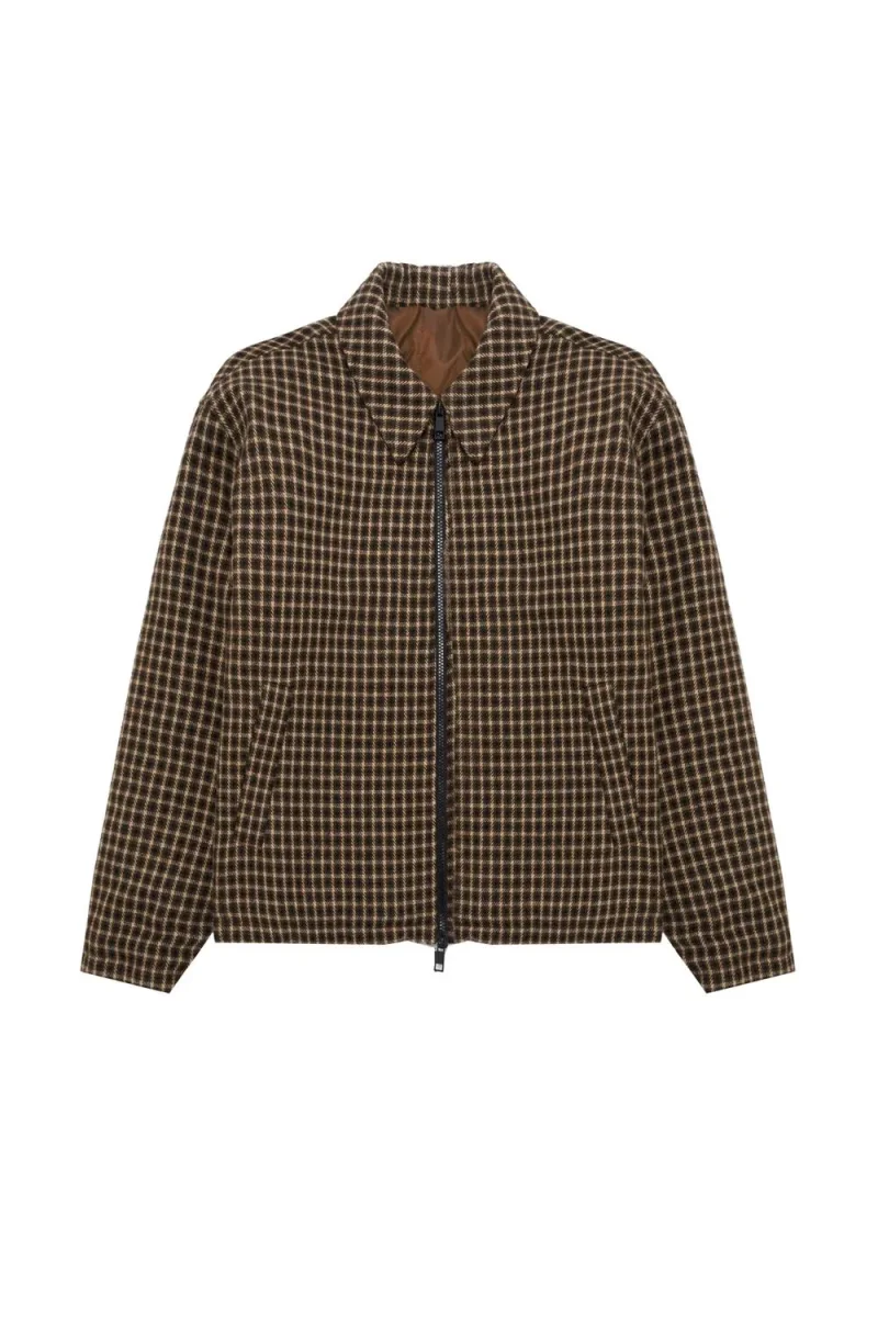 CAMPERA PAÑO CREMALLERA-Coffee Bean - Imagen 5