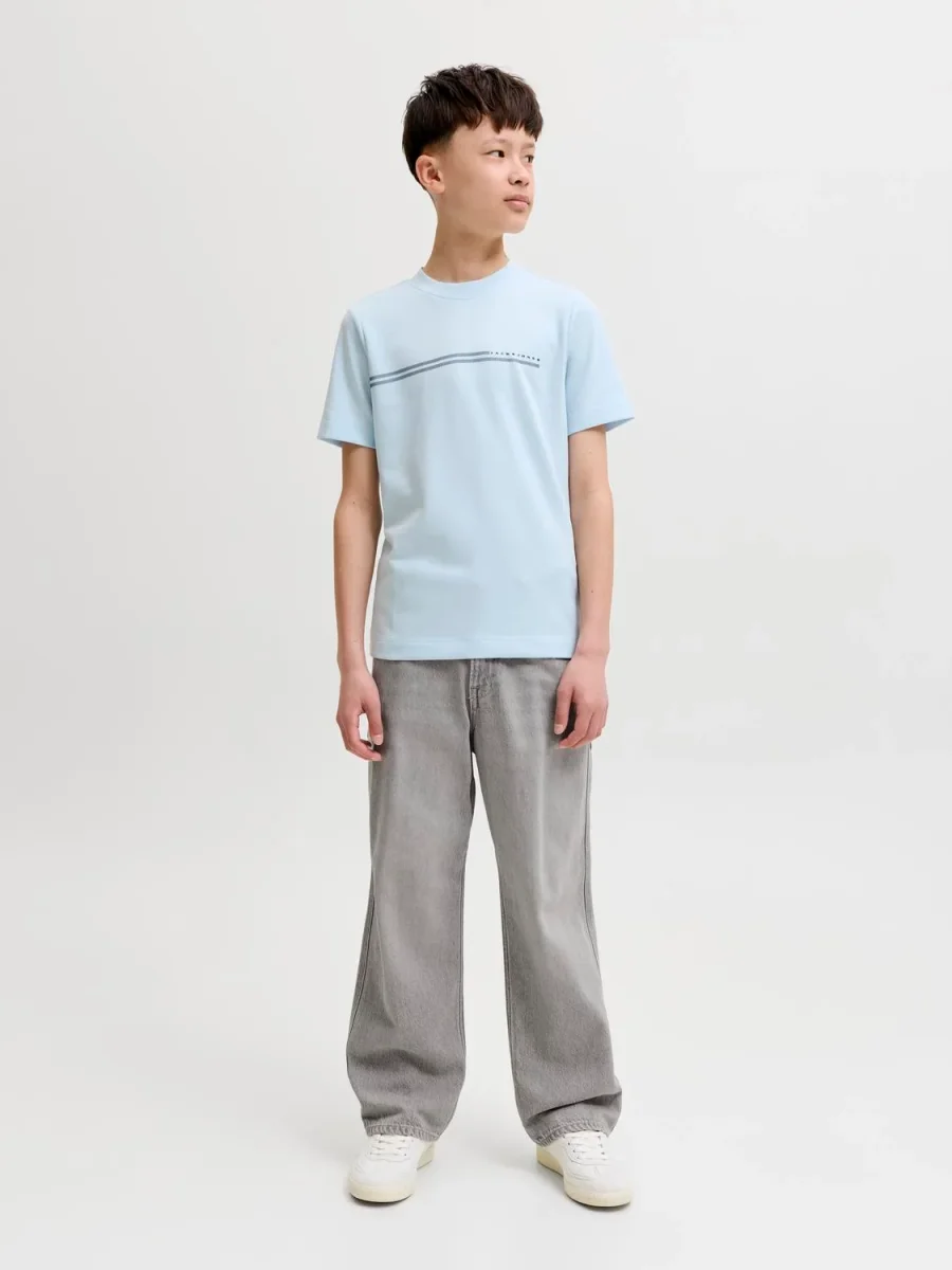 JEAN BAGGY TIRO ALTO ALEX 504 JNR - Grey Denim - Imagen 3
