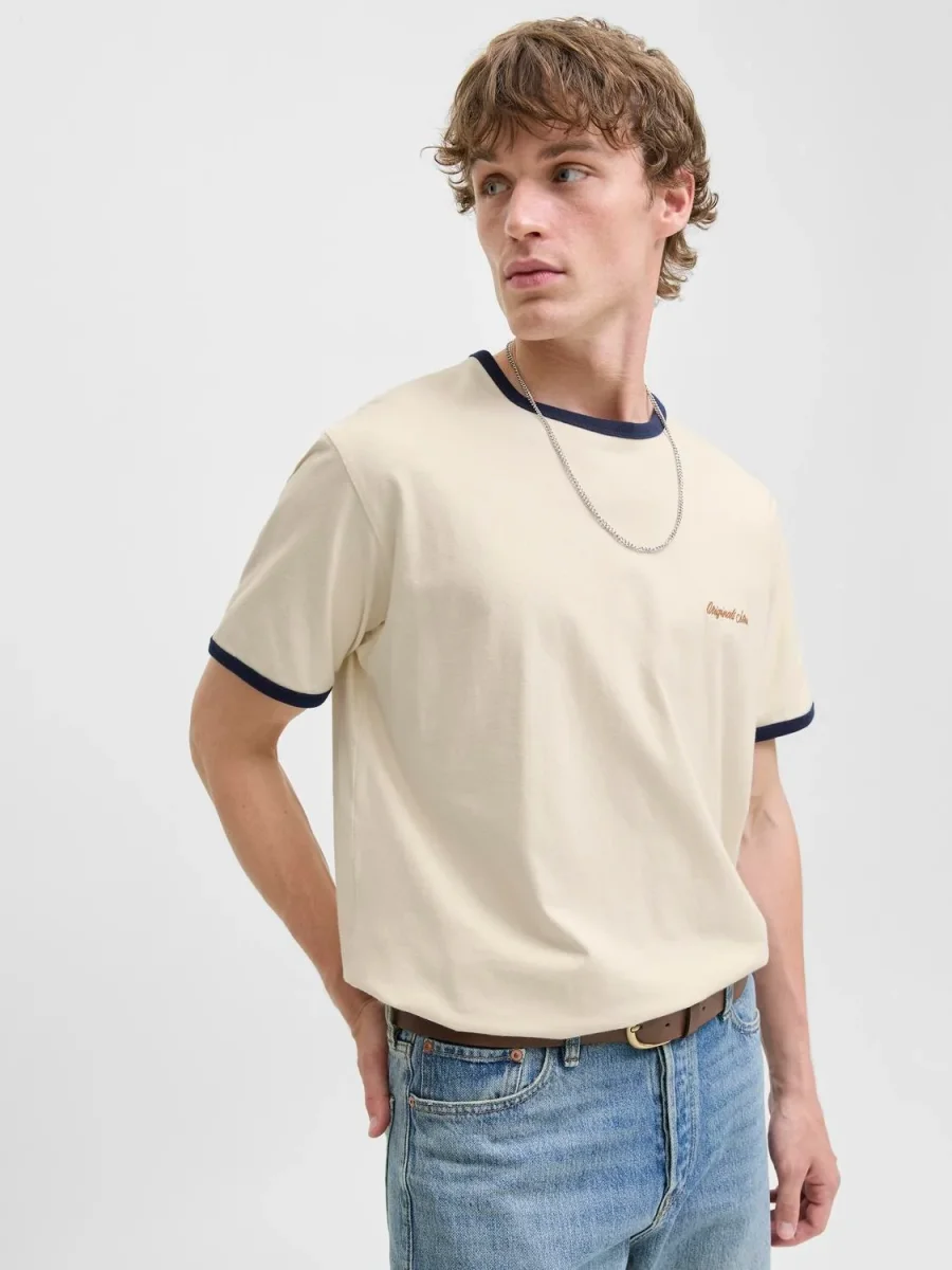 CAMISETA RELAXED NORREBRO - Antique White - Imagen 4