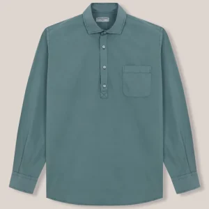 Polera de Popelín 1 Bolsillo - Verde