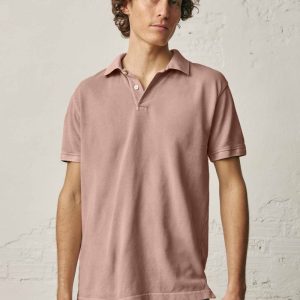 Polo Manga Corta - Salmón