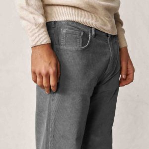 Pantalón Cinco Bolsillos Micropana - Gris
